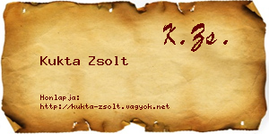 Kukta Zsolt névjegykártya
